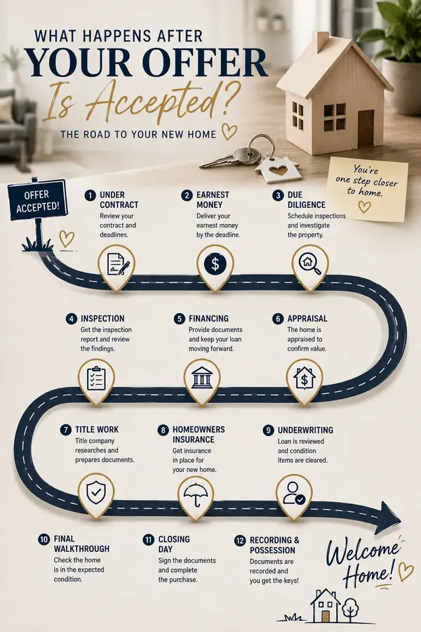 What Happens After Your Offer Is Accepted on a House?,Graham Allen