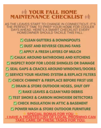  Fall Home Maintenance in Connecticut: A Local Realtor’s Guide to Protecting Your Investment