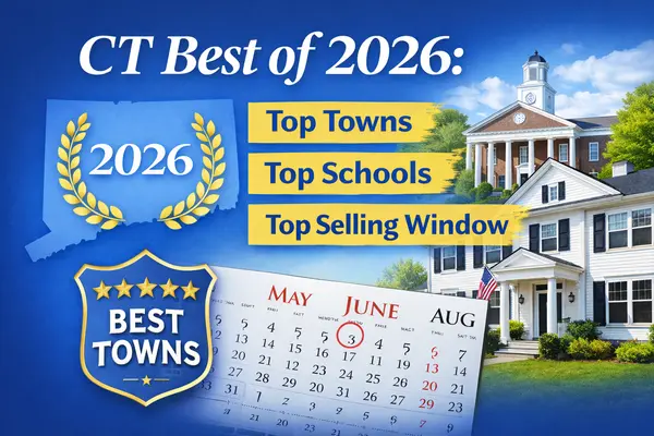 feature image of CT Best of 2026: Top Towns, Top Schools, Top Selling Window