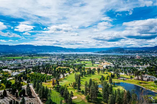 Okanagan Valley scenery near Kelowna neighbourhoods