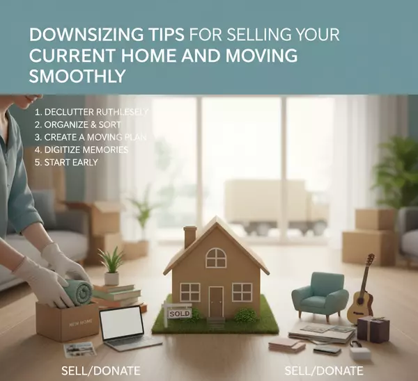 Downsizing? Tips for Selling Your Current Home and Moving Smoothly