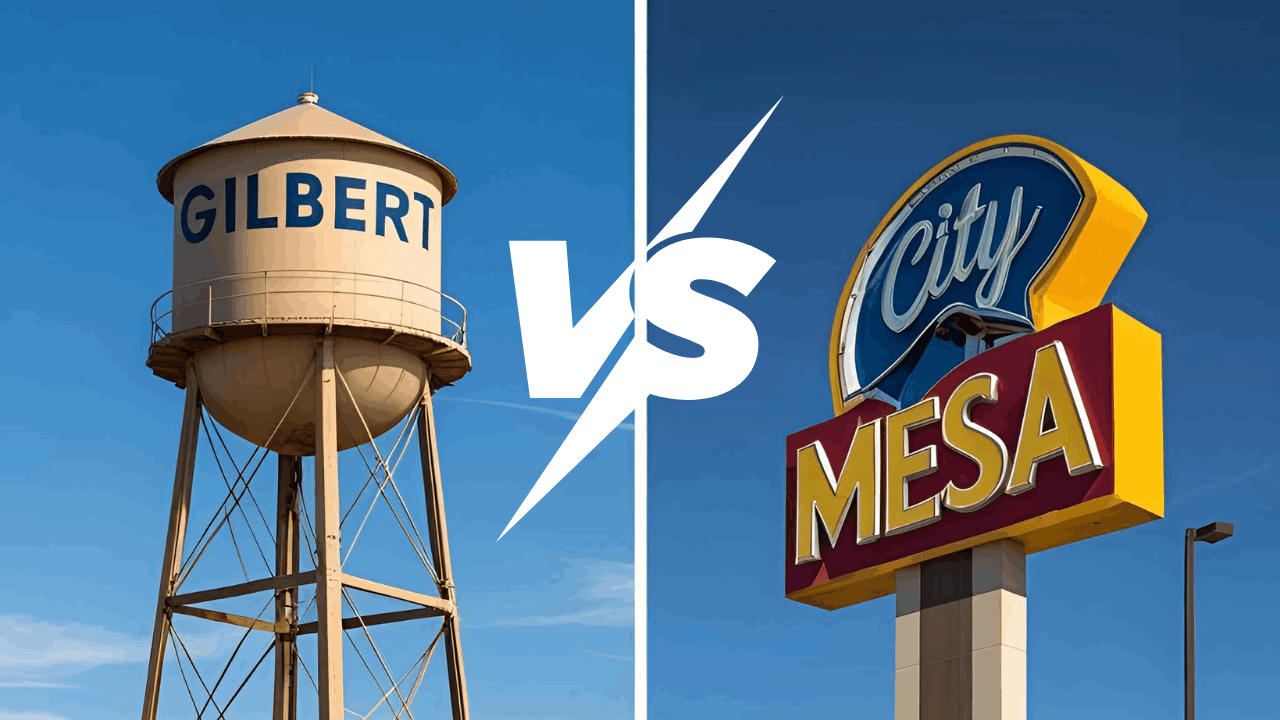 Gilbert vs Mesa the winning city is clear