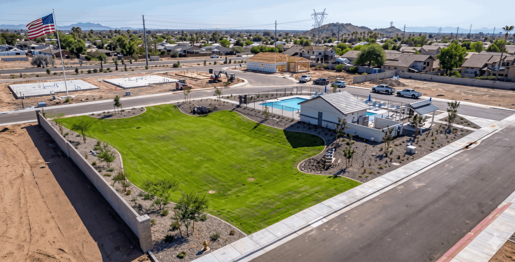 Rialta Mesa Arizona new construction homes by Risewell Homes
