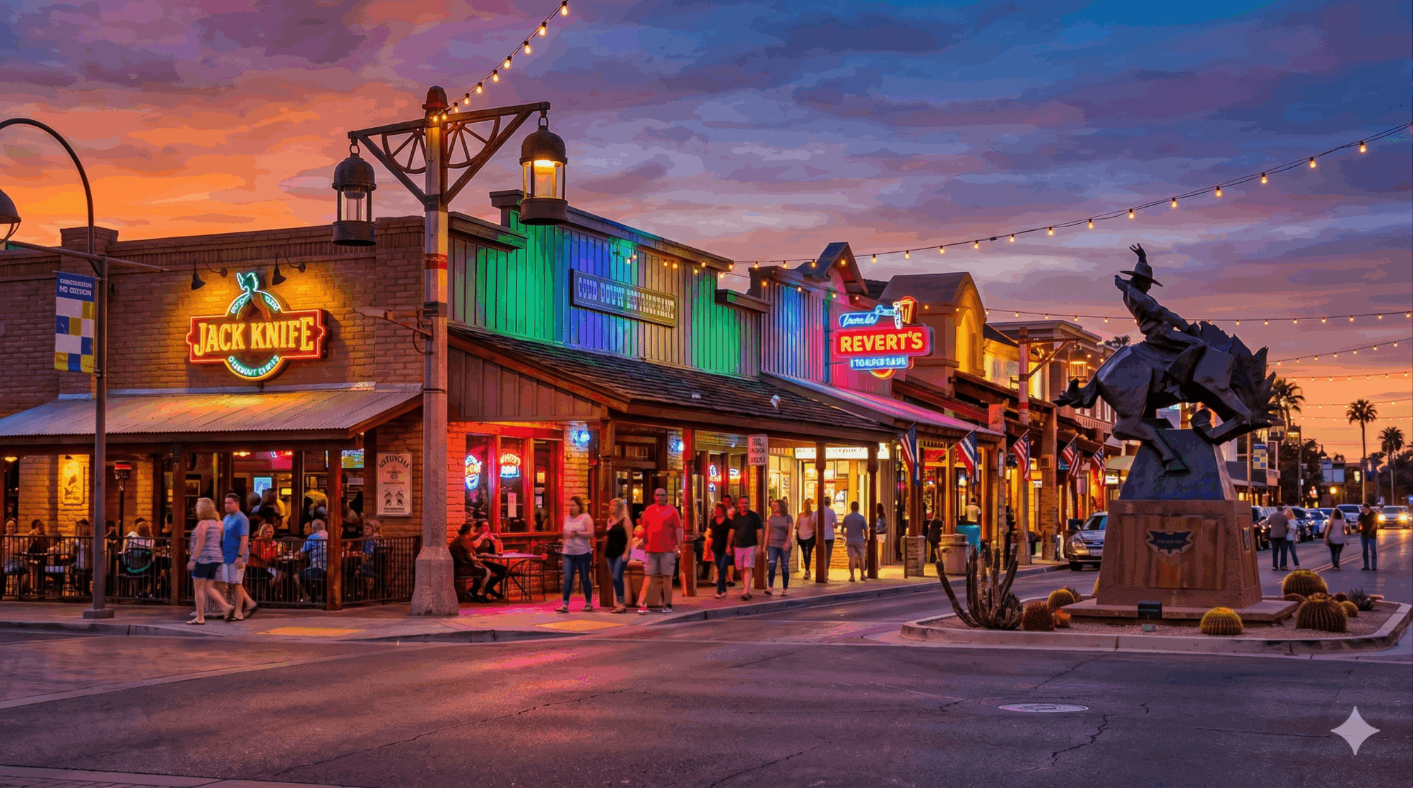 Old Town Scottsdale Night Life