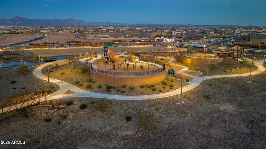 Eastmark Great Park in Mesa Arizona with community gathering spaces