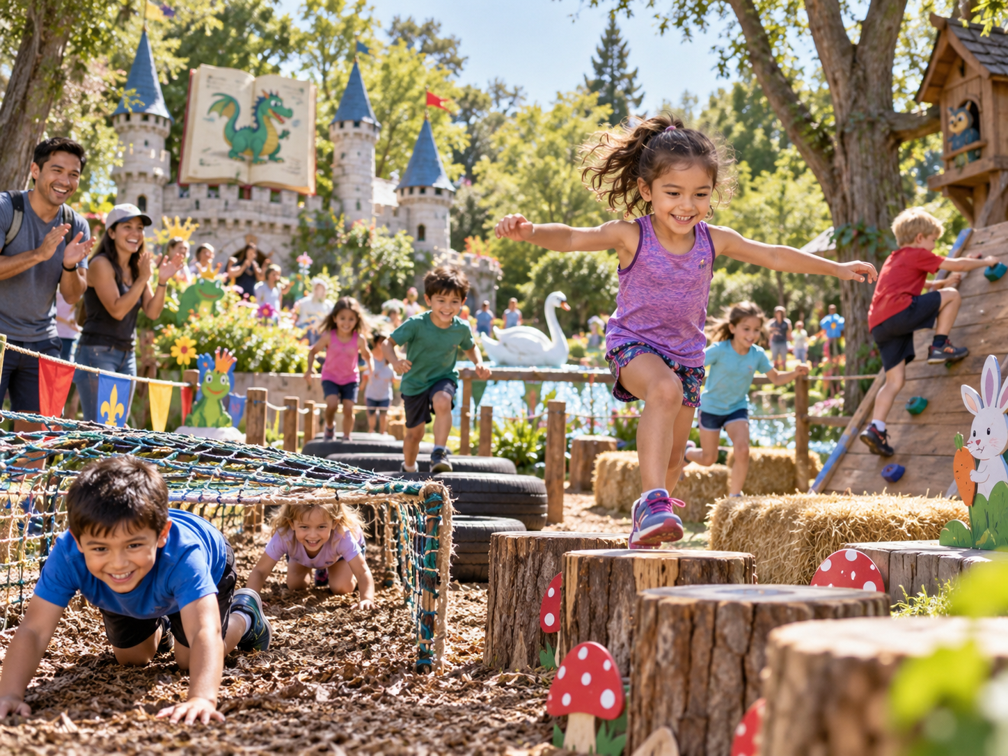 14. Dignity Health Kids' Obstacle Race - Fairytale Town, Land Park