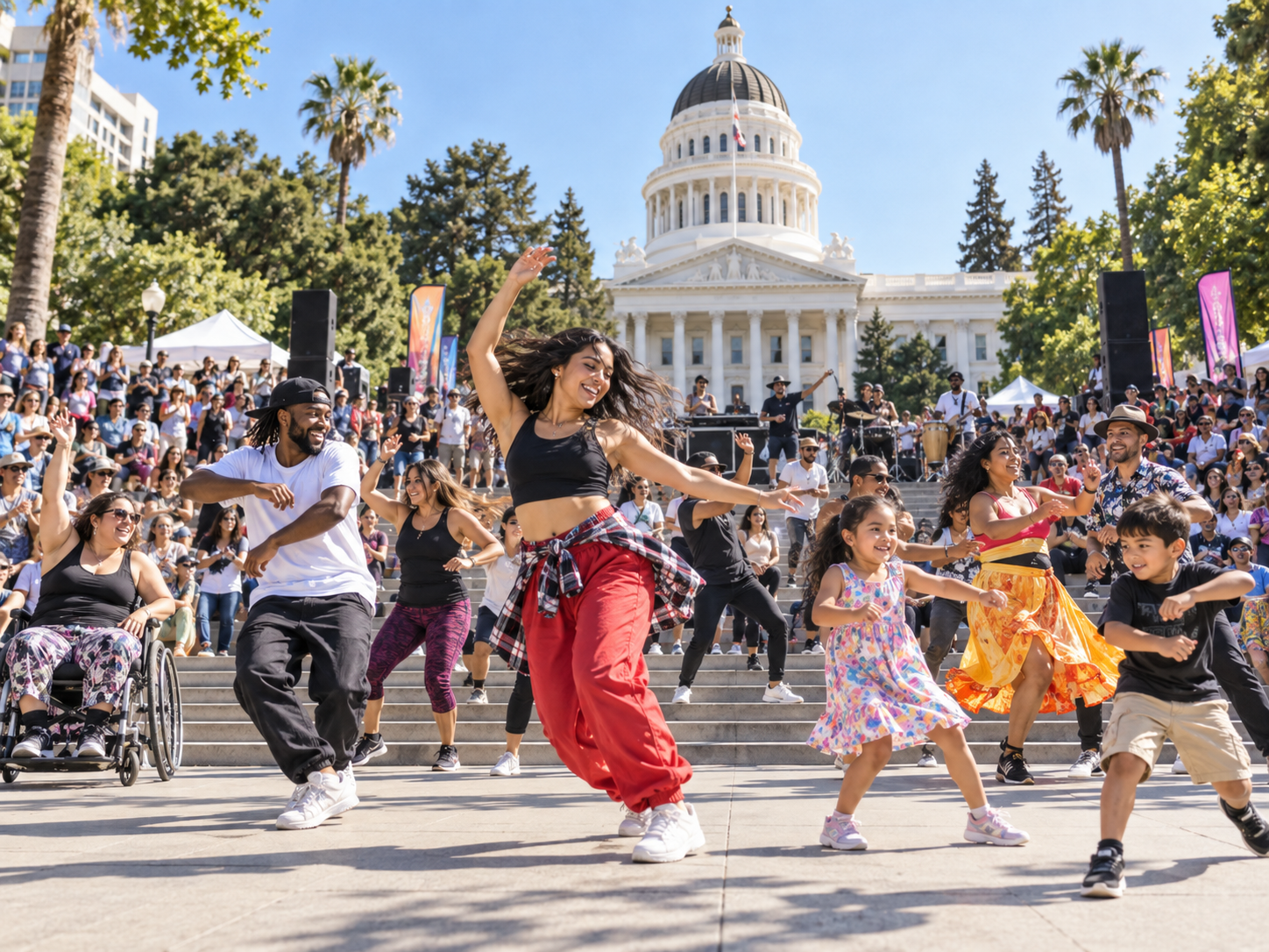 15. Sacramento National Dance Day - State Capitol West Steps, Downtown