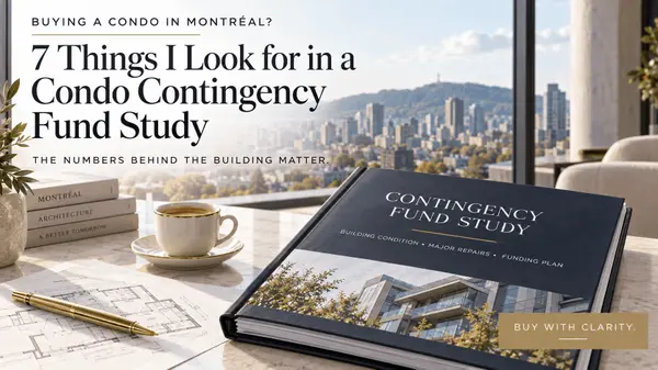 feature image of Buying a Condo in Montreal? Why the Reserve Fund Study Matters