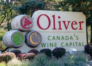 Oliver Sign, Wine Capital of Canada