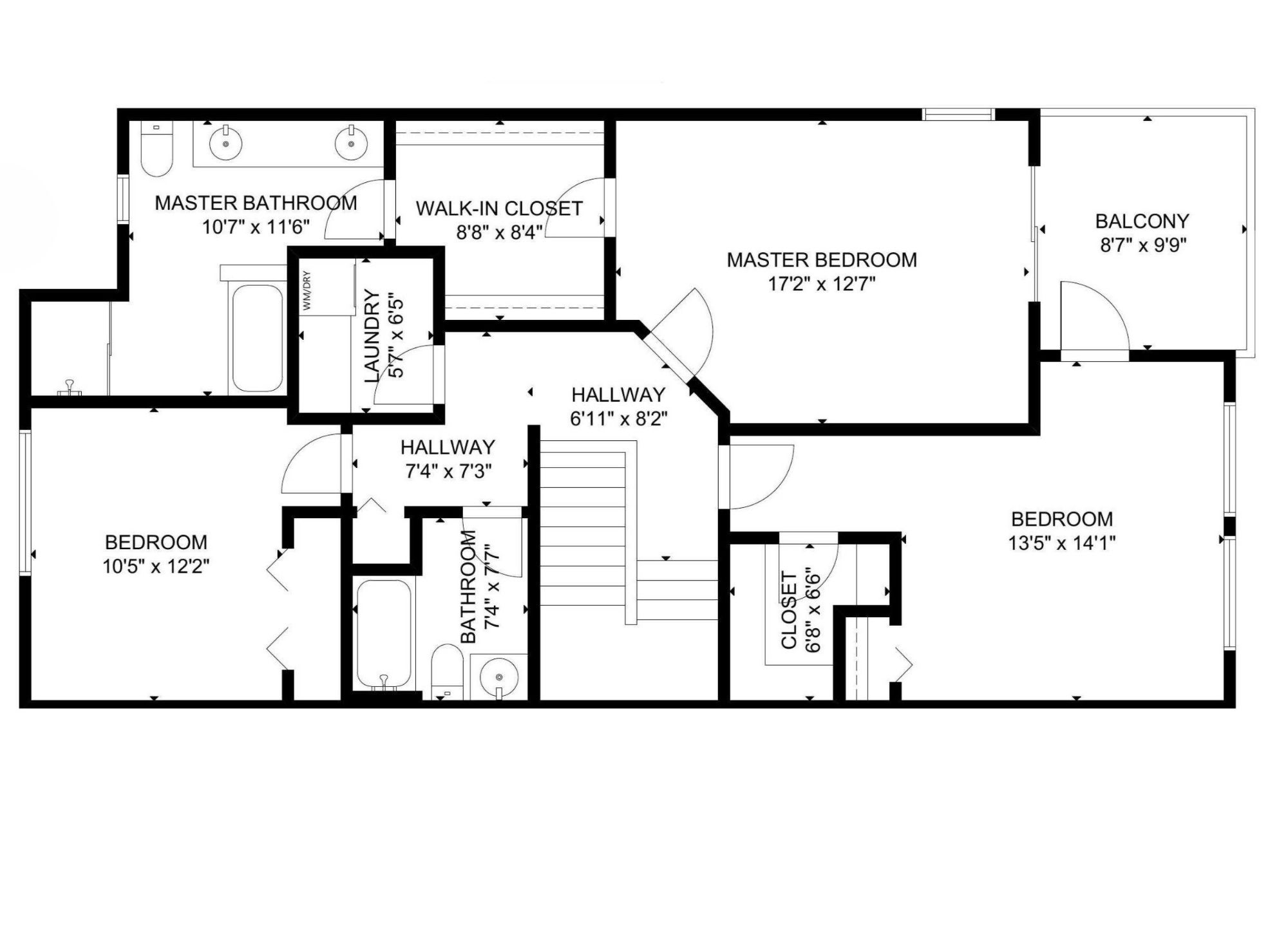 floor plan upper