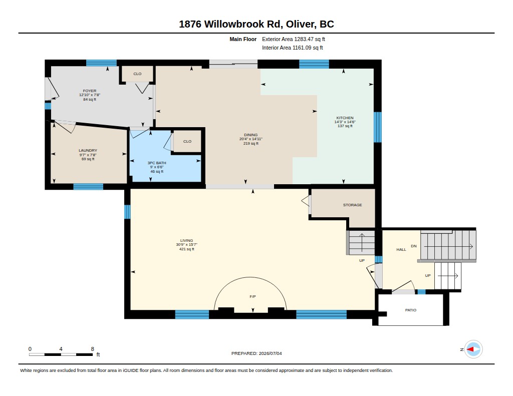 Floor Plan 1876 Willowbrook
