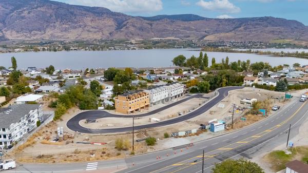 Drone View of Development Earlier in the Build Process. Phase 2 still to come.