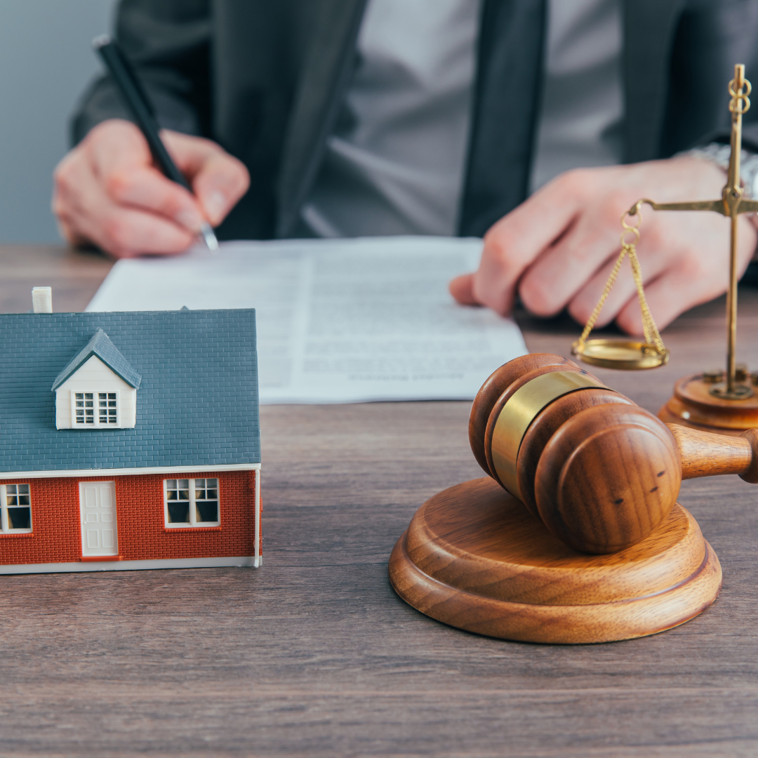 house gavel real estate lawyer