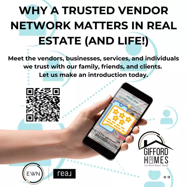 Why a Trusted Vendor Network Matters in Real Estate (and Life!),Justin & Shannon Gifford