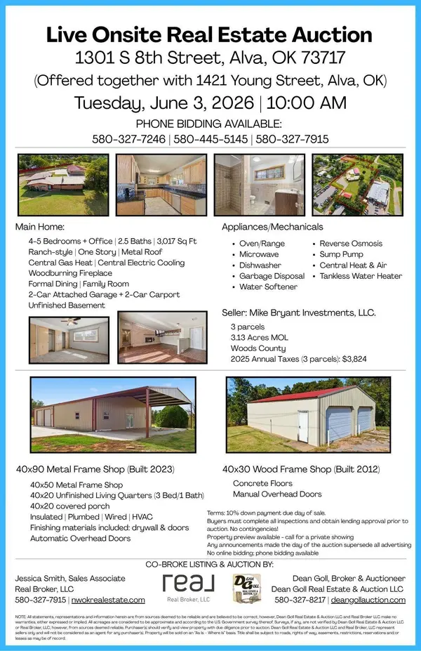 1301 S 8th, Alva, OK 73717