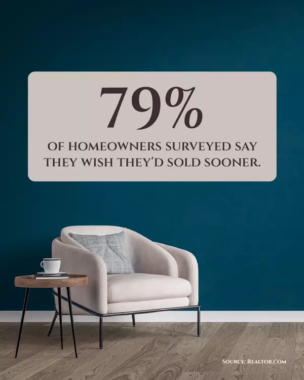 79% of Homeowners Wish They Sold Sooner