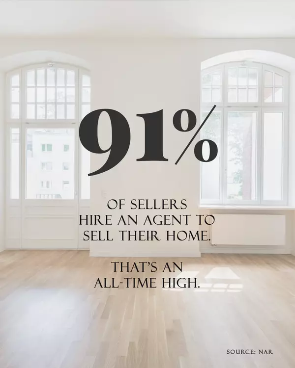 The Share of Homeowners Selling with an Agent Just Hit a New All-Time High