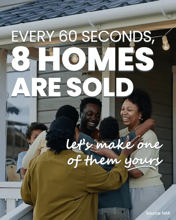 8 Homes Sell Every Minute
