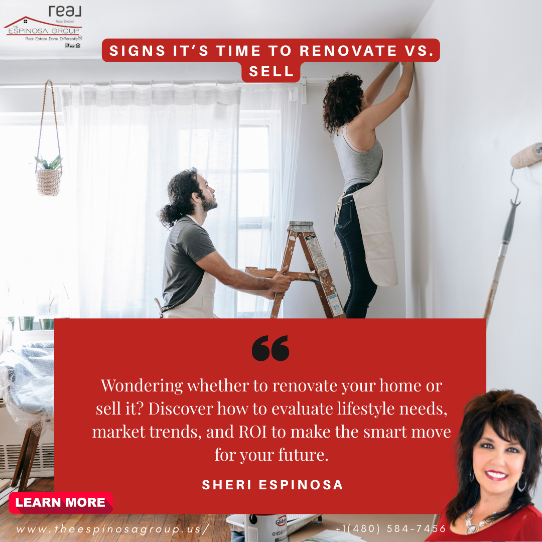 Signs It’s Time to Renovate vs. Sell