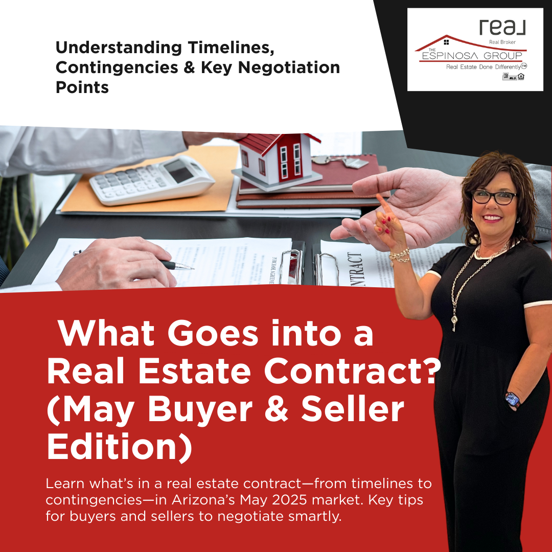  What Goes into a Real Estate Contract? (May Buyer & Seller Edition)