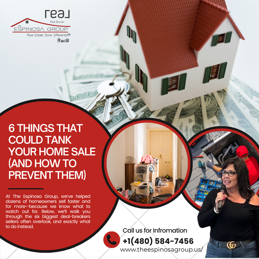 6 Things That Could Tank Your Home Sale (and How to Prevent Them)