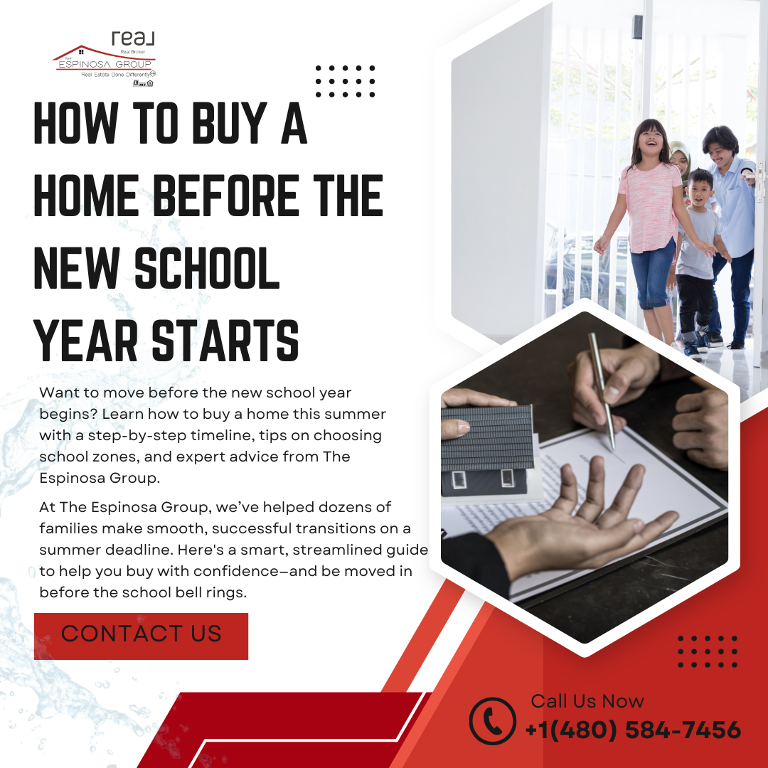 How to Buy a Home Before the New School Year Starts