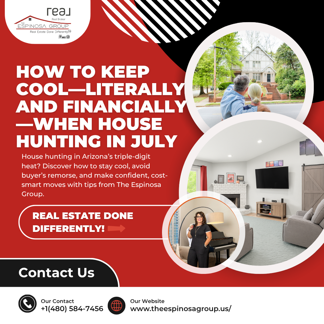 How to Keep Cool—Literally and Financially—When House Hunting in July