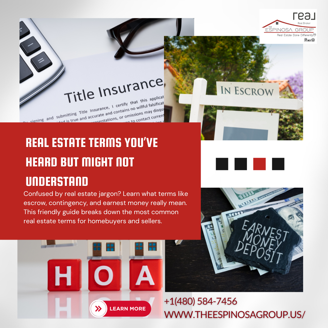 Real Estate Terms You’ve Heard But Might Not Understand