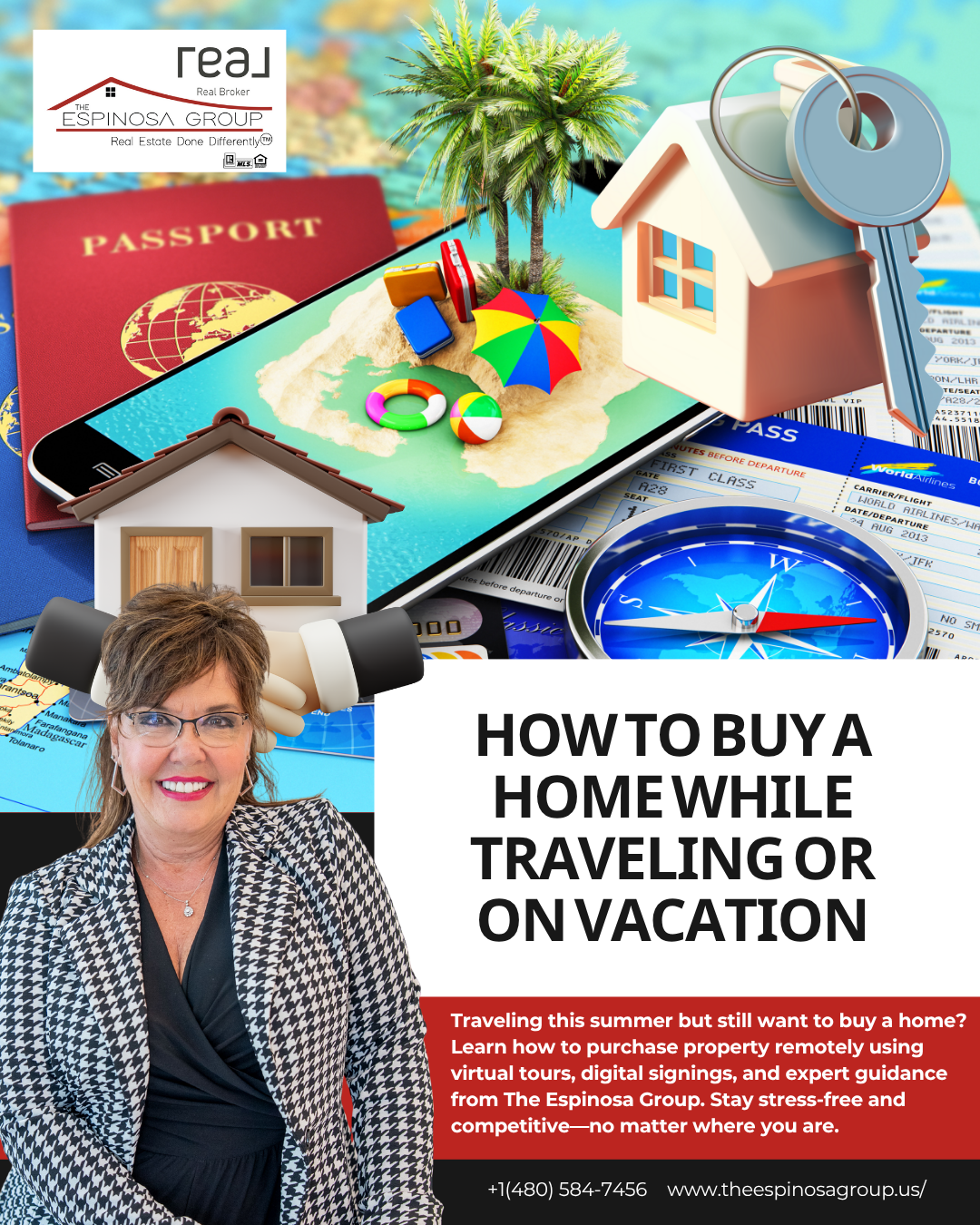 how to buy a home while travelling or on vacation