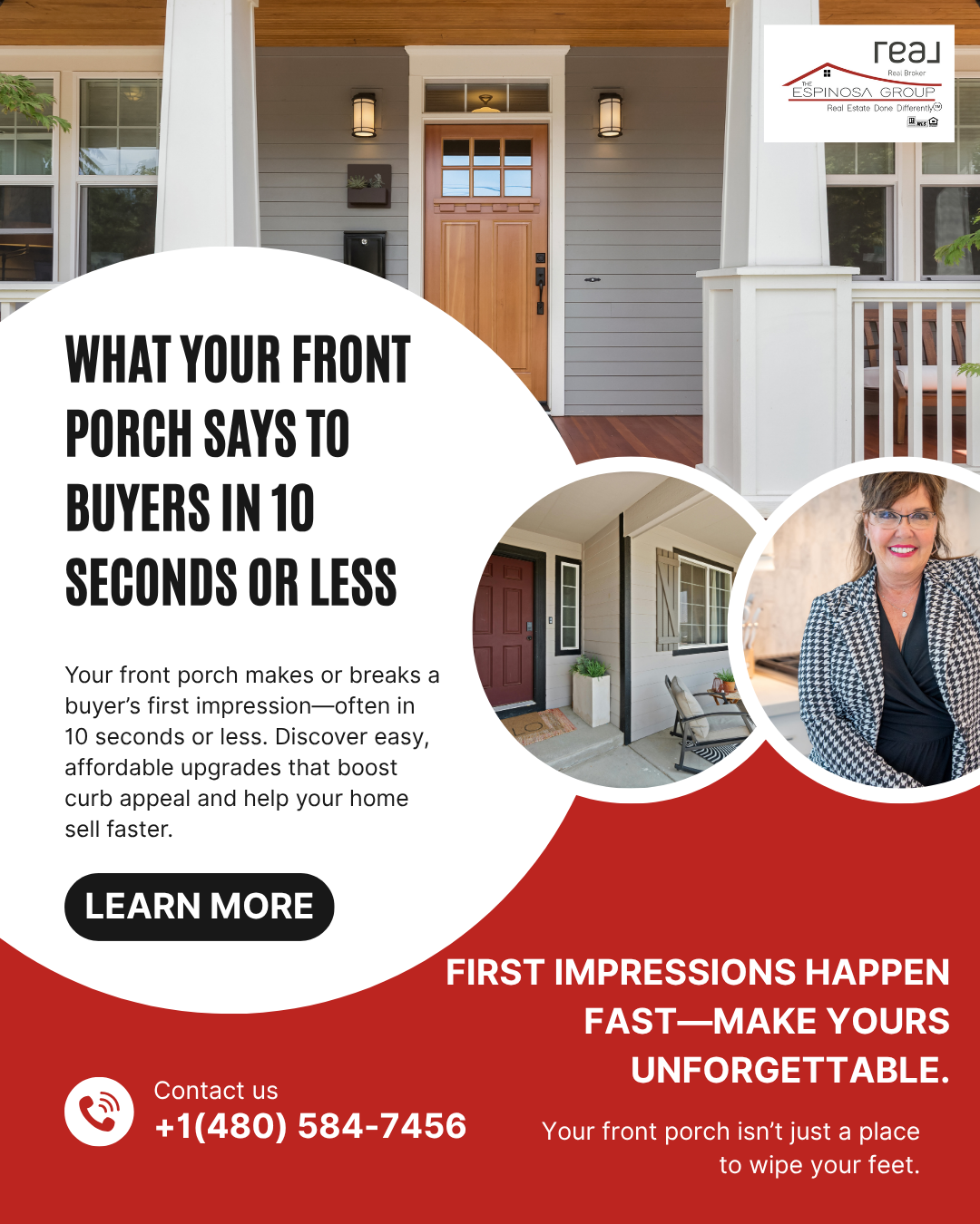 What Your Front Porch Says to Buyers in 10 Seconds or Less