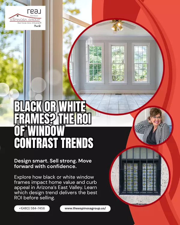 Black vs White Window Frames ROI | Arizona Home Design Trends