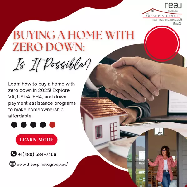 Buying a Home with Zero Down: Is It Possible?,Sheri Espinosa