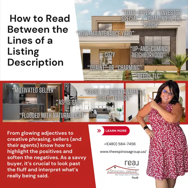 How to Read Between the Lines of a Listing Description