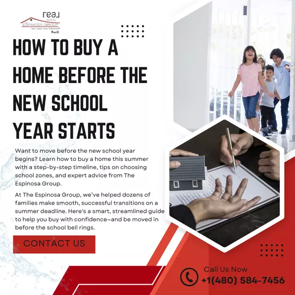 How to Buy a Home Before the New School Year Starts