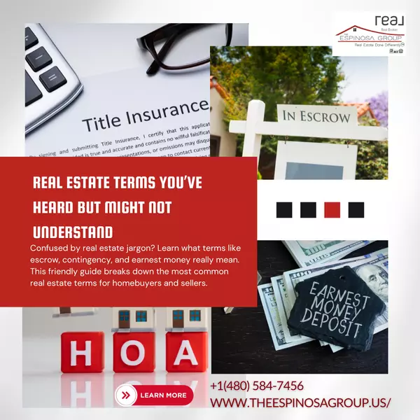 Real Estate Terms You’ve Heard But Might Not Understand