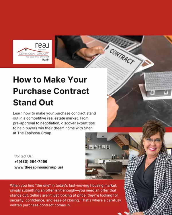 How to Make Your Purchase Contract Stand Out | The Espinosa Group