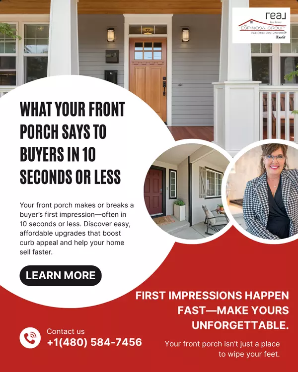 What Your Front Porch Says to Buyers in 10 Seconds or Less