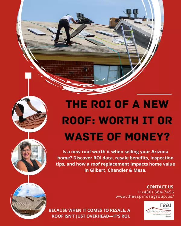 The ROI of a New Roof in Arizona | Resale Value & Home Selling Tips 2025