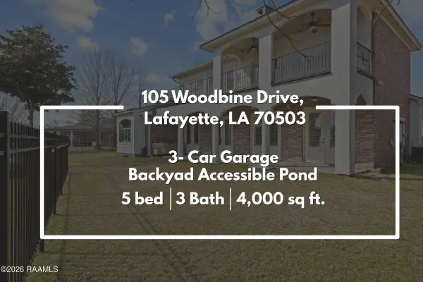 105 Woodbine DR, Lafayette, LA 70503