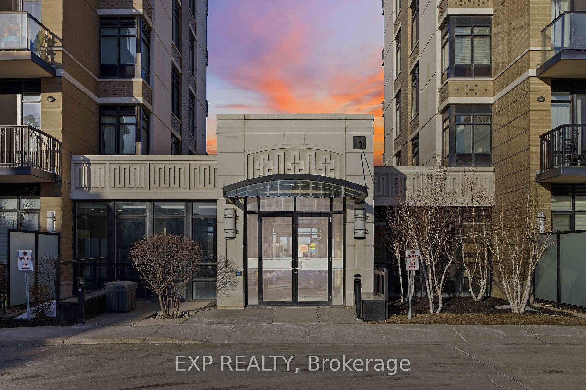 Markham condo building exterior