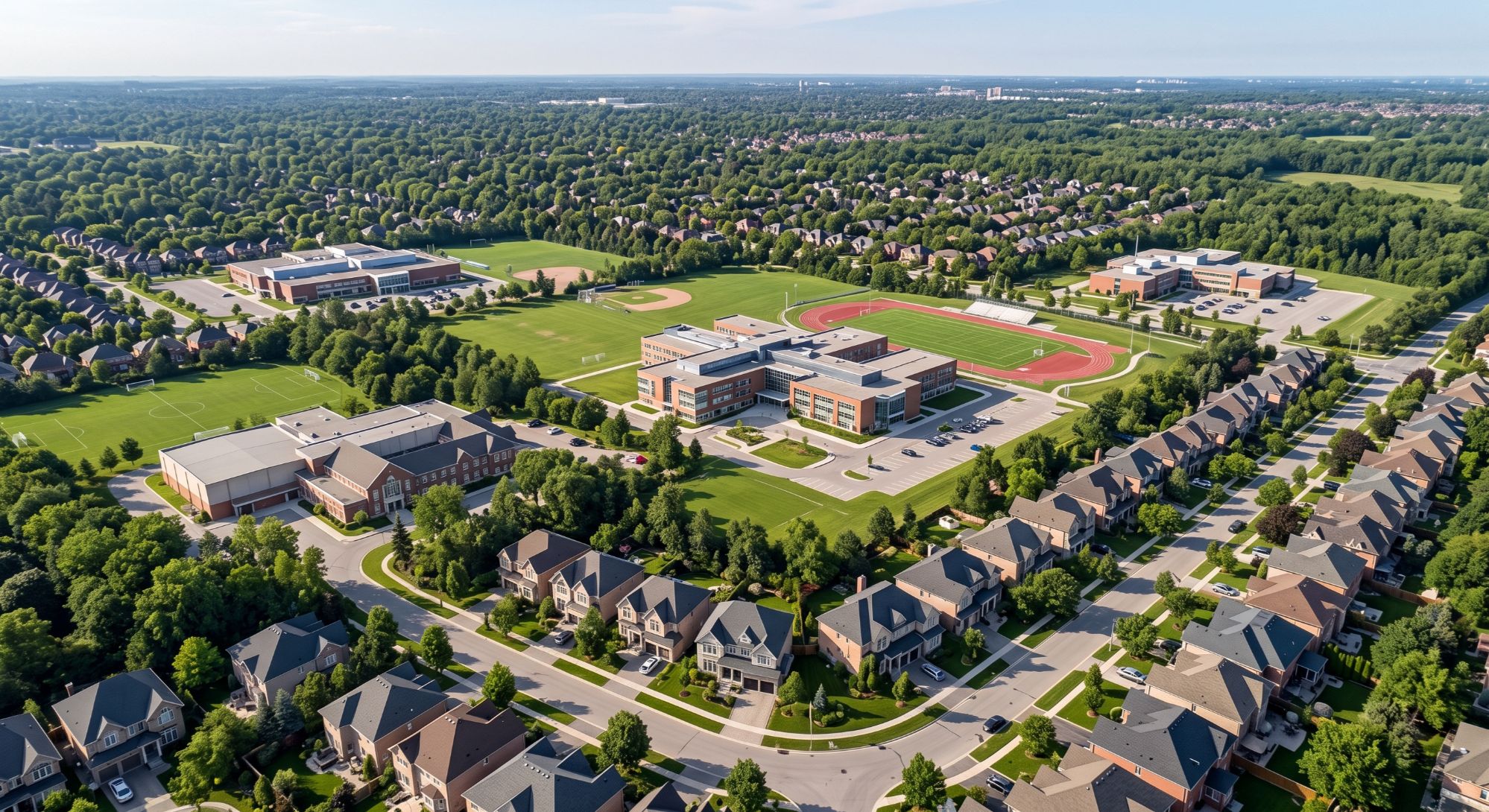Bayview Secondary School catchment homes in Richmond Hill, Ontario