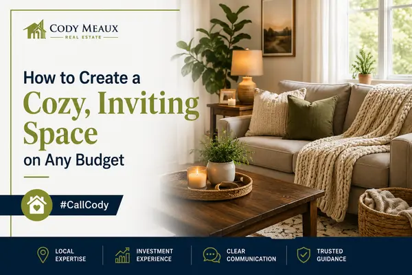 feature image of How to Create a Cozy, Inviting Space on Any Budget