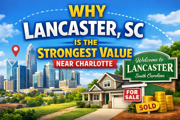 feature image of Why Lancaster, SC Is the Best Real Estate Value Near Charlotte, NC (2025 Market Data)