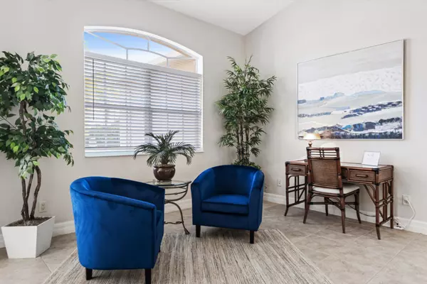 Staged Southwest Florida living room — professional home presentation by The Dreier Team.