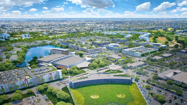 The Pomp - aerial rendering 2
