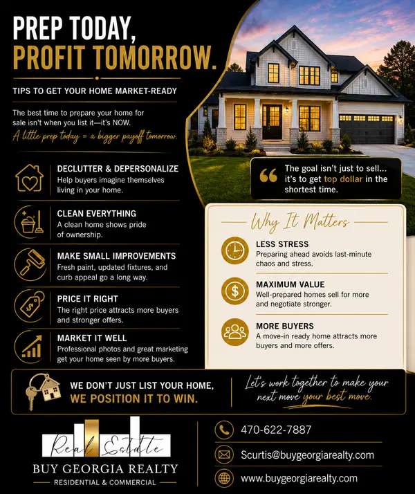 Prep Today, Profit Tomorrow: How to Get Your Home Market-Ready Before You List