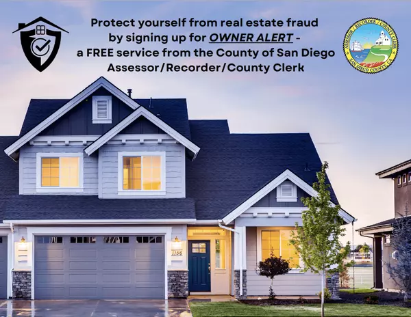 Home Owner Alert!  Free Title Tracking Service from San Diego County...,Sean McGalis