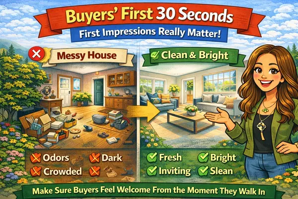 What Buyers Notice in the First 30 Seconds of a Showing