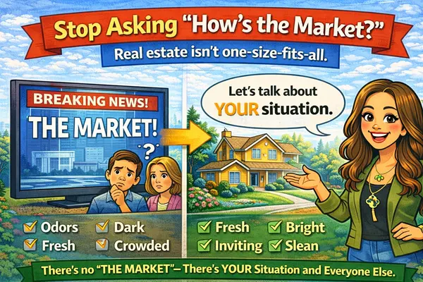 Stop Asking “How’s the Market?”  It Depends on Your Situation...,Nikki Cvitanovic