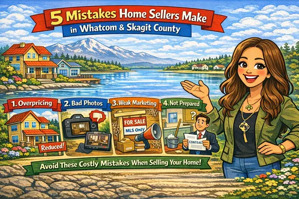 5 Mistakes Home Sellers Make in Whatcom & Skagit County